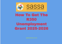 How To Get The R350 Unemployment Grant 2025-2026