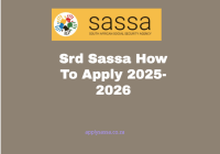 Srd Sassa How To Apply 2025-2026