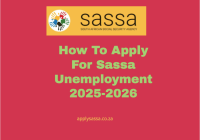 How To Apply For Sassa Unemployment 2025-2026