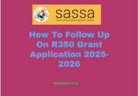 How To Follow Up On R350 Grant Application 2025-2026