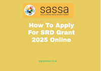 How To Apply For SRD Grant 2025 Online