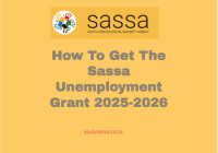 How To Get The Sassa Unemployment Grant 2025-2026