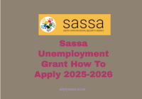Sassa Unemployment Grant How To Apply 2025-2026