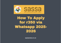 How To Apply for r350 via Whatsapp 2025-2026