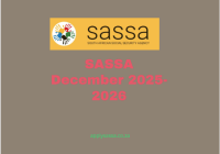 SASSA December 2025-2026