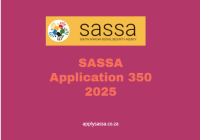SASSA Application 350 2025