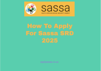 How To Apply For Sassa SRD 2025