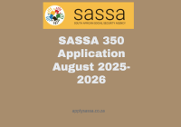 SASSA 350 Application 2025-2026