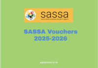 SASSA Vouchers 2025-2026