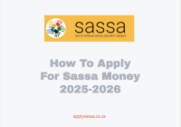 How To Apply For Sassa Money 20252-2026