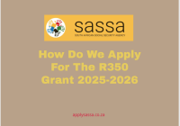 How Do We Apply For The R350 Grant 2025-2026