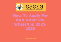 How To Apply For SRD Grant Via WhatsApp 2025-2026