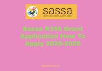 Sassa R350 Grant Application How To Apply 2025-2026