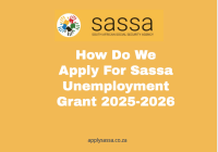 How Do We Apply For Sassa Unemployment Grant 2025-2026