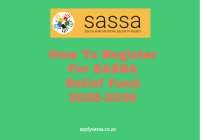 How To Register For SASSA Relief Fund 2025-2026