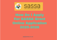 How Do I Apply For SASSA Grant Online Application 2025-2026