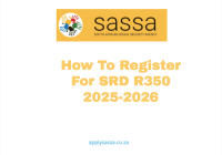 How To Register For SRD R350 2025-2026