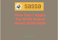 How Can I Apply For R350 Sassa Grant 2025-2026