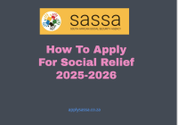 How To Apply For Social Relief 2025-2026