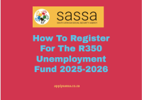 How To Register For The R350 Unemployment Fund 2025-2026