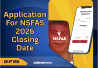 Application For NSFAS 2026 Closing Date