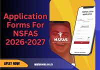 Application Forms For NSFAS 2026-2027
