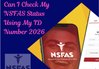Can I Check My NSFAS Status Using My ID Number 2026