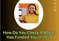 How Do You Check If NSFAS Has Funded You In 2026