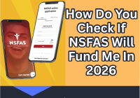 How Do You Check If NSFAS Will Fund Me In 2026
