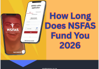 How Long Does NSFAS Fund You 2026