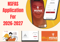 NSFAS Application For 2026-2027