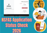 NSFAS Application Status Check 2026