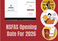 NSFAS Opening Date For 2026