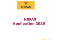 NSFAS Application 2025