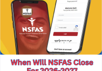 When Will NSFAS Close For 2026-2027