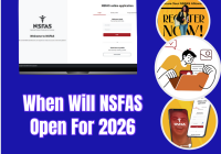 When Will NSFAS Open For 2026